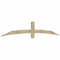 Ekena Millwork Bellingham Rough Sawn Timber Gable Bracket, Douglas Fir, 96"W x 16"H x 2"D x 4"F, 4/12 Pitch GBW096X16X0204BEL00RDF - alternate 4